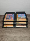 NES Tengen Black Cart Lot. Gauntlet, Road Runner, RBI Baseball. Lot of 6