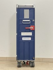 Diethelm Piwnica Półwymiarowy wózek, wózek lotniczy Air France z wsuwkami