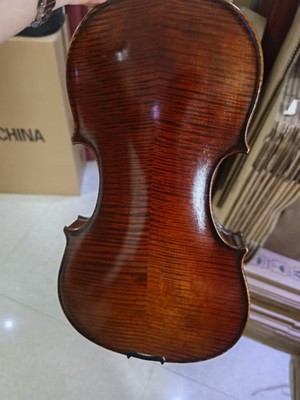 Stradivirus 4/4 Handmade Violin with Free Case