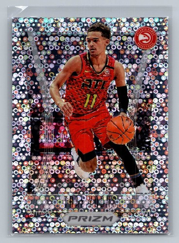 Trae Young [Gold Prizm] #13 2020 Panini Prizm Flashback card