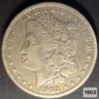 1903 Morgan Silver Dollar $1 United States Circulated Uncertified