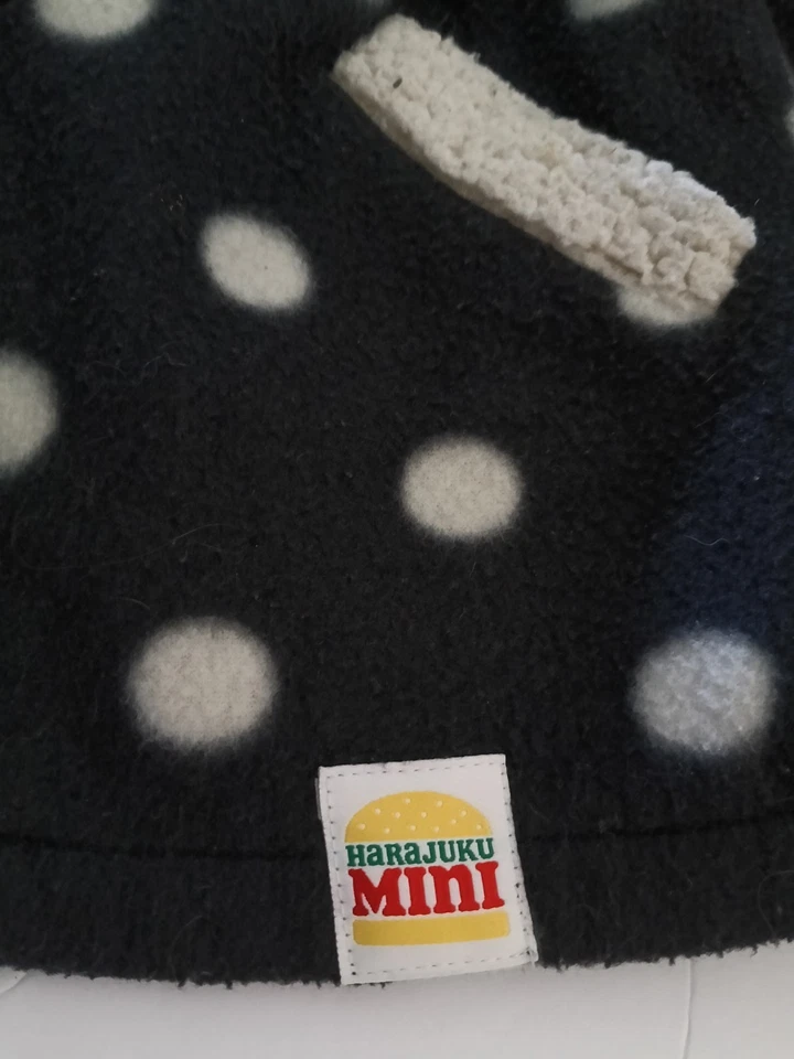 Harajuko Mini for Target Little Girls Polka Dot Fleece Jacket Size M - Image 4 of 4