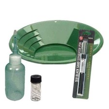 Sluice Monkey 14" Green Gold Pan Panning Kit