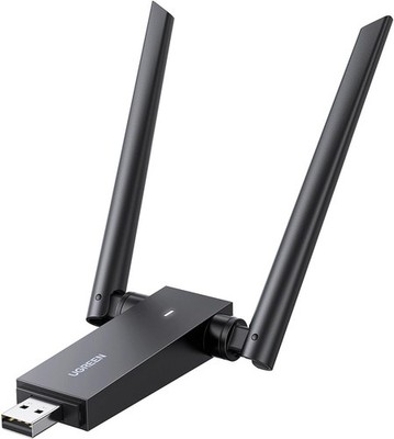 UGREEN WLAN Stick AC1300 WLAN Adapter PC Dualband (5GHz/2,4GHz), WiFi Adapter PC