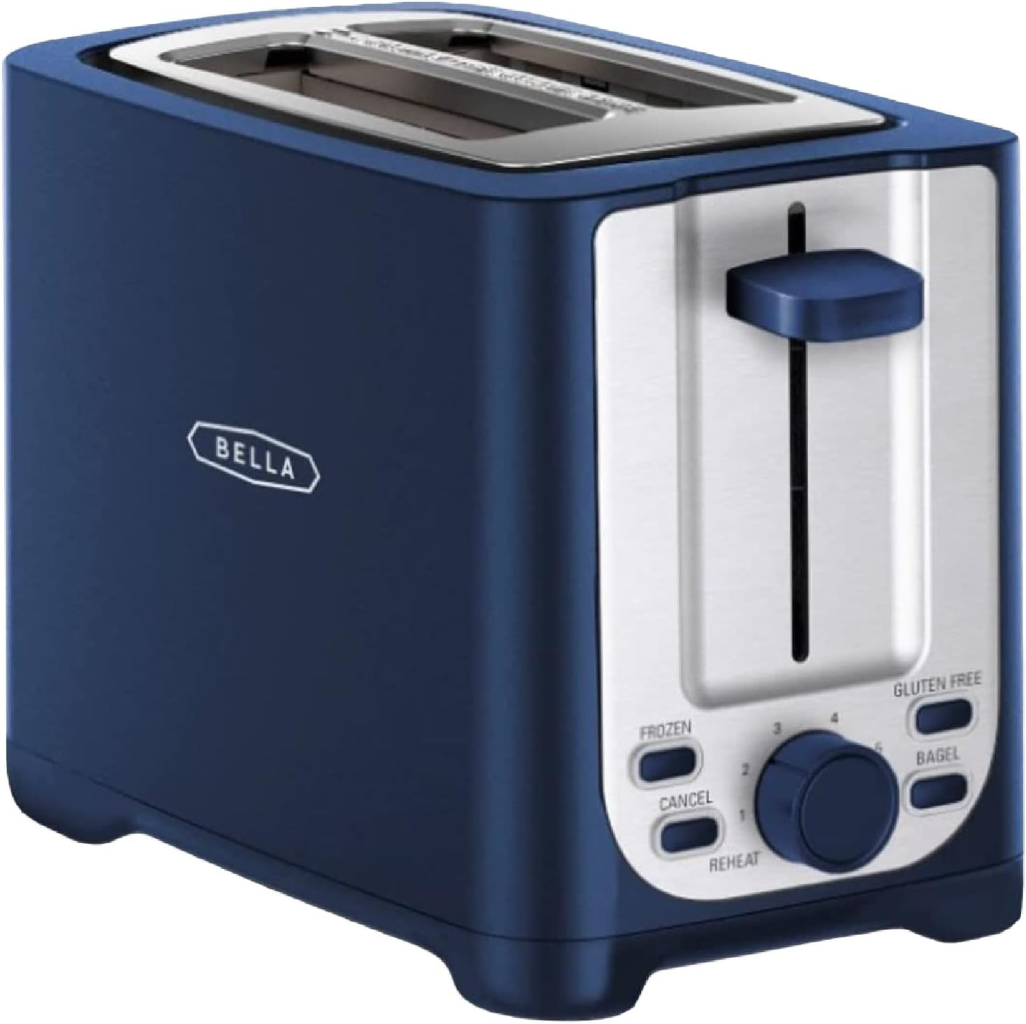 2 Slice Toaster with Auto Shut off - Extra Wide Slots & Removable Crumb Tray and