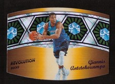 2024-25 Panini Revolution Giannis Antetokounmpo Ring Bearers Cosmic 46/99 Bucks
