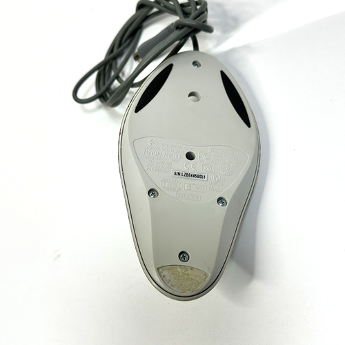 Logitech Marble Mouse PS/2 T-CM14 (804292-0000) Trackball Computer Mouse Tested - Picture 4 of 4