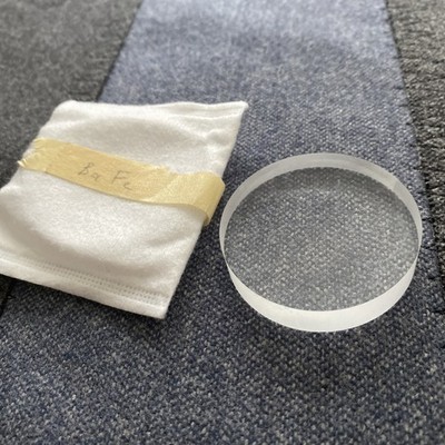 1Pcs BaF2 Barium Fluoride Crystal Window Plate Infrared Transparent Material