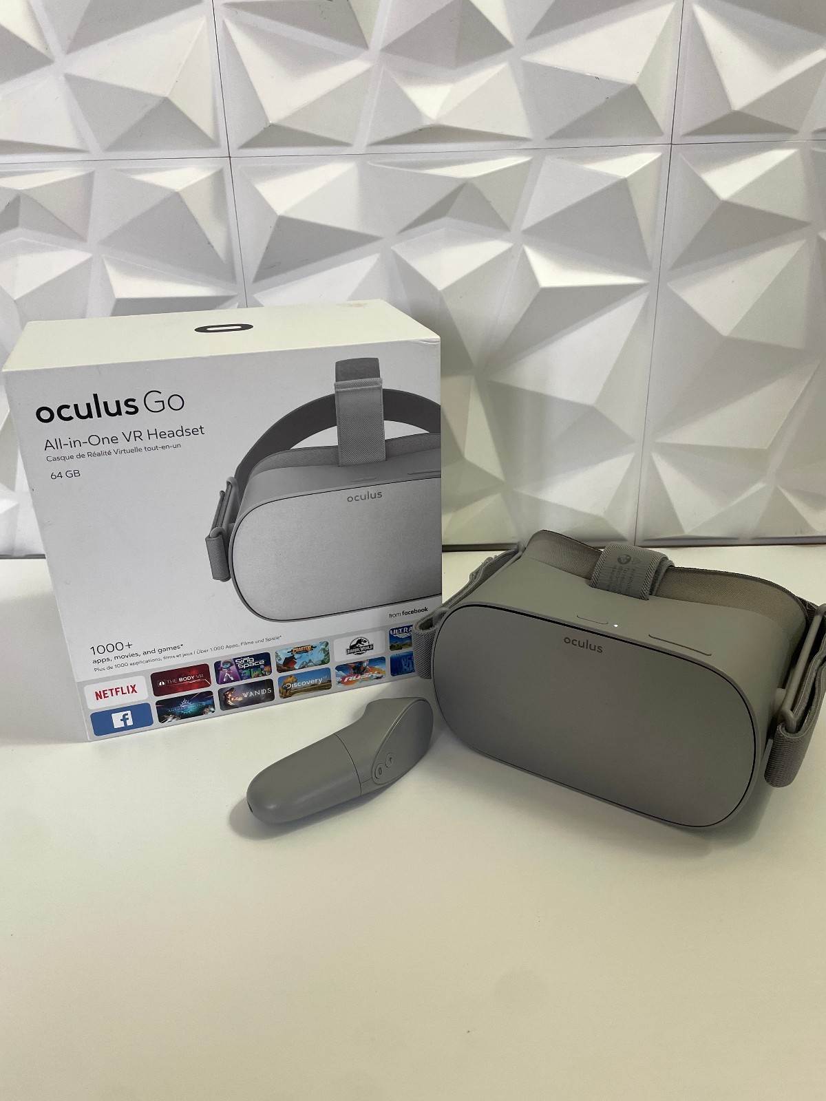 Oculus GO 64GB Visore Realta Virtuale portatile Meta VR standalone film 3d