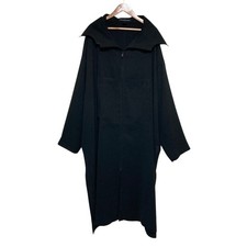 Y's Yohji Yamamoto Anorak Coat yd-c02-902 Size 2 Black Women USED