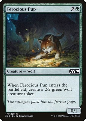 Ferocious Pup Foil M20 NM