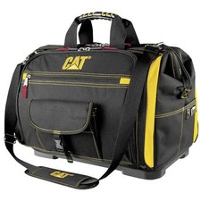 CAT Tool Bag 56 Pockets Clear Compartment Padded Strap