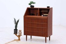 Vintage Teak Sekretär 60er Jahre | Danish Design Mid Century Büro Schrank