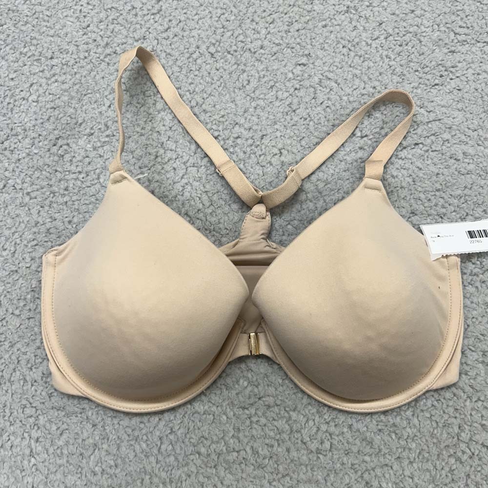 Auden Bra 34DD T-Shirt Bra The Ace Front Close Racerback