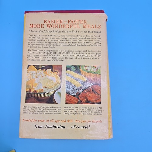 Meta Givens Modern Encyclopedia of Cooking Vol 1 + 2 HBDJ 1969 Recipes Cookbook - Picture 16 of 22