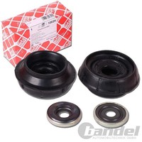 2X Febi Federbeinlager Vorderachse Passend FüR Renault Kangoo Twingo 2 Clio 2