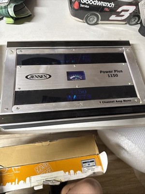Jensen PowerPlus 1150- 1150W 1 Channel Amplifier NEW W/ Box And Manual UNTESTED