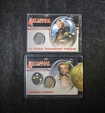 Battlestar Galactica - Leoben Conoy Dual Costume Case Card & Starbuck Costume