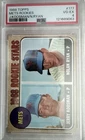 New Listing1968 Topps - Rookie Stars Nolan Ryan, Jerry Koosman #177 (RC) PSA 4