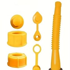 Replacement Plastic Gas Can Spout Nozzle Vent Kit For 1/2/5/10 Gal Old Style Cap