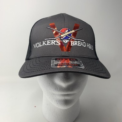 Volker s Bread Head Trucker s Hat Otto Dark Gray Snap Back