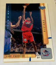 2001-02 Upper Deck Jerry Stackhouse Star Rookie Retro Card - Philadelphia 76ers. rookie card picture