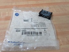 Allen Bradley 800E-3X01 Contact Block D5-3X01 Black