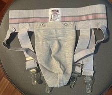 Vintage Bike Athletic Jockstrap W/Clips Size L