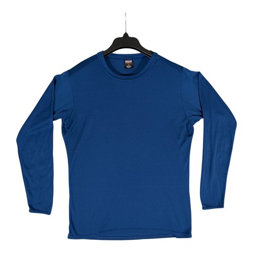 Patagonia, Vintage Patagonia Capilene Long Sleeve T-Shirt Men's Medium Blue Made in USA