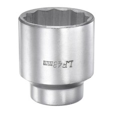 3/4 Inch Square Drive 12 Point 48mm Standard Impact Socket Alloy Steel