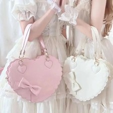 Handbags Girls Bowknots Decor Shoulder Bags Two Sized Bag Gifts