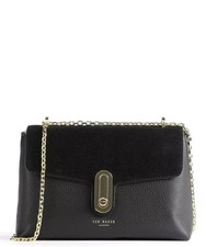 Image of Ted Baker Naomina Twist lock shoulder bag Black. BNWT. Also available in Red