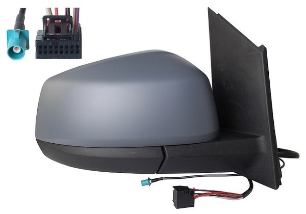 Spiegel FüR Ford Transit Tourneo Connect Von 2022 7+1 Pin Riba. Radio Recht-image