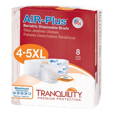 Tranquility  AIR-Plus  Maximum Protection Bariatric Incontinence Brief