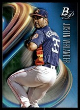 Justin Verlander 2018 Bowman Platinum #95 Houston Astros FREE SHIP AutographDen