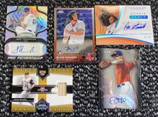 MLB Auto Lot (5) Immaculate RPA /54 Swihart RC Auto Prizm Patch + Relic 🔥 