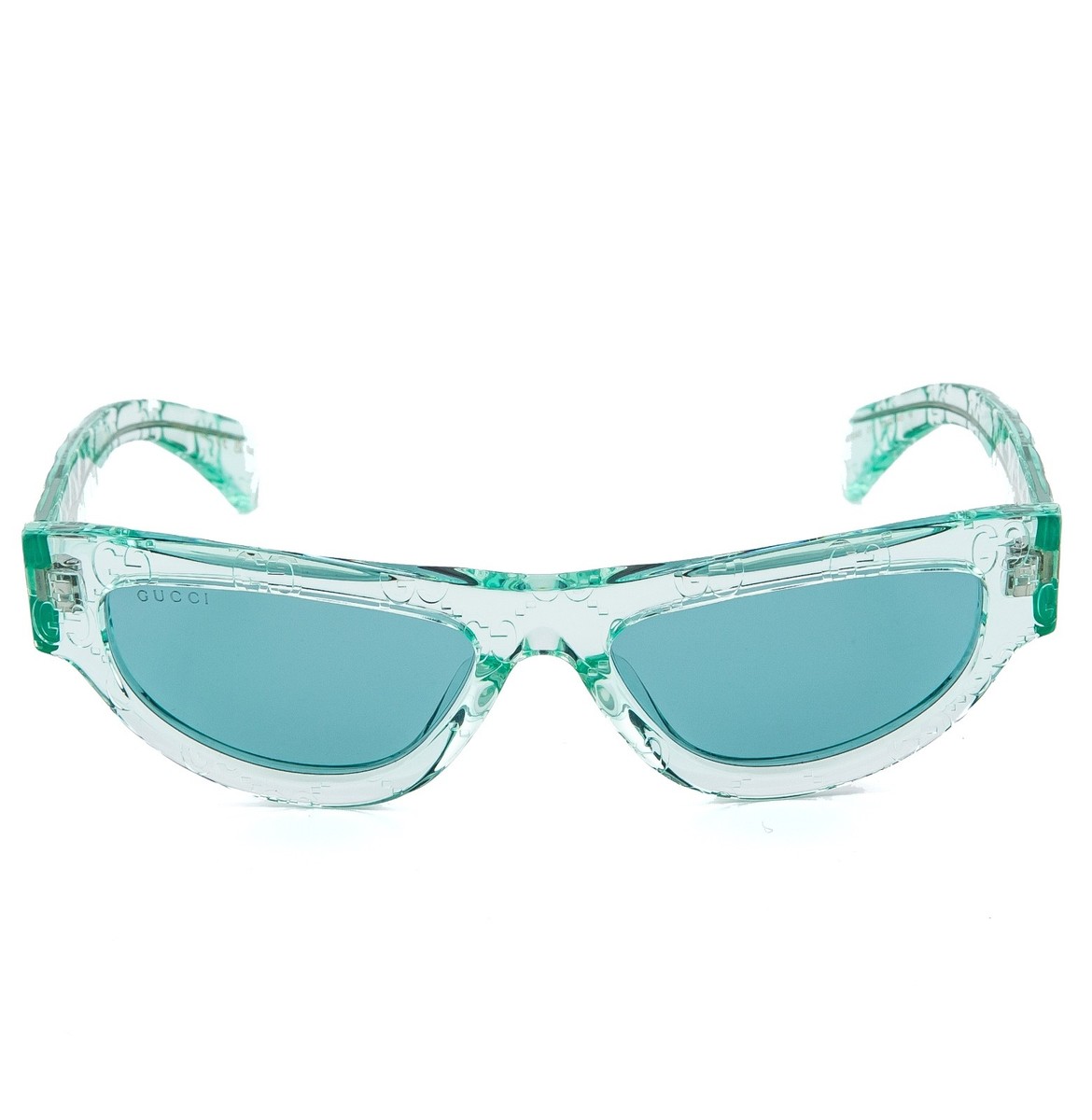 GUCCI GG1834S Crystal Blue Guccissima 1834 GG Motif Sunglasses 012