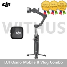 DJI Osmo Mobile 8 Vlog Combo (DJI Mic Mini Transmitter INFINITY BLACK) -Tracking