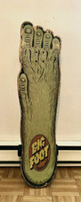 SANTA CRUZ BIG FOOT / SCREAMING FOOT -JIM PHILLIPS- USED LONGBOARD