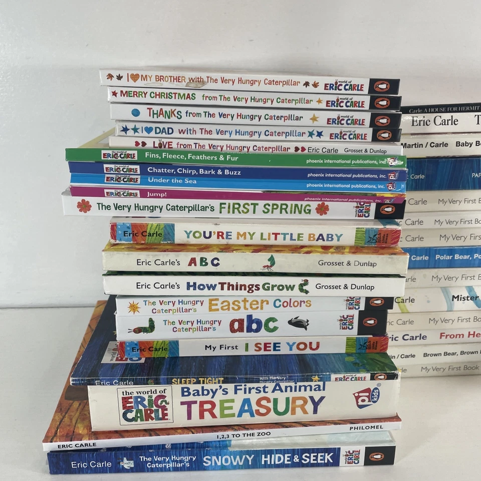 Lot of 39 Eric Carle Children's Picture Books - Image 2 of 4