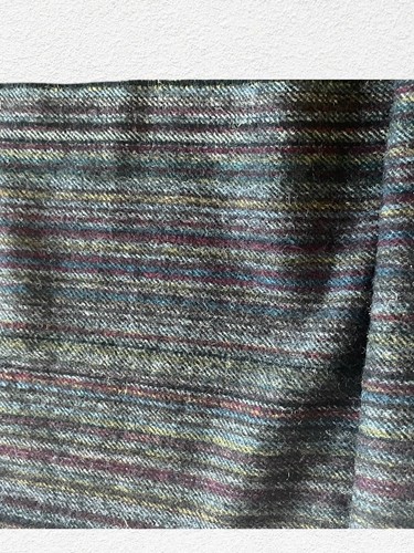 PAUL SMITH Men’s Wool/Cashmere Multi-Color Scarf 62” L Made In ENGLAND - Picture 8 of 12