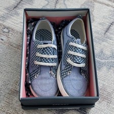 Sperry x Vineyard Vines Kids Crest Vibe Jr. Chambray Shoes Sz11