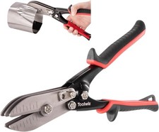5 Blade Sheet Metal Tools, Duct Crimping Tool for 24-26 Gauge Downspout, Stove