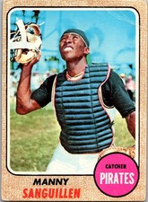1968 Topps #251 Manny Sanguillen