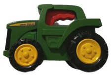 Learning Curve John Deere Tractor Flashlight Toy Light Sounds Pop Up Hood Wheels