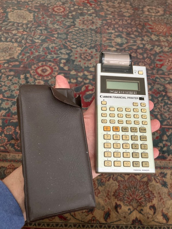 canon fp-11p data printer financial vintage 