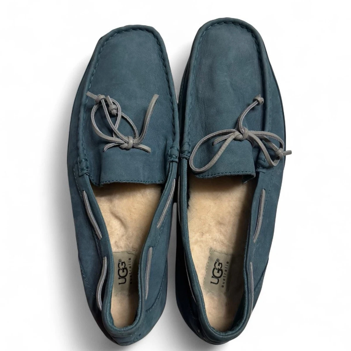 UGG Blue Moccasin Slippers for Men for sale | eBay display picture 1