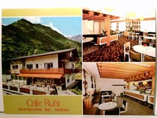 Cafe Rudi. Partschins bei Meran. Mehrbild AK farbig. Fam. Ignatz und Rudi Schönw