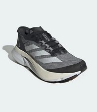 Womens Adidas Adizero Boston 12 Running Shoes Size 9 Black White HQ2171 Limited