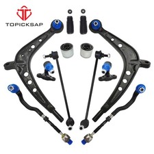 12PC Control Arm With Ball Joint Tie Rods Suspension Kit for BMW E46 325xi 330xi